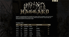 Desktop Screenshot of haggard.de